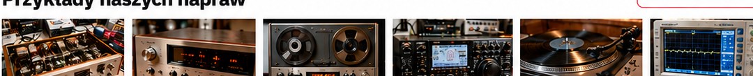 Sprzęt audio w serwisie